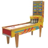 Vintage Arcade Shuffle Bowling Game