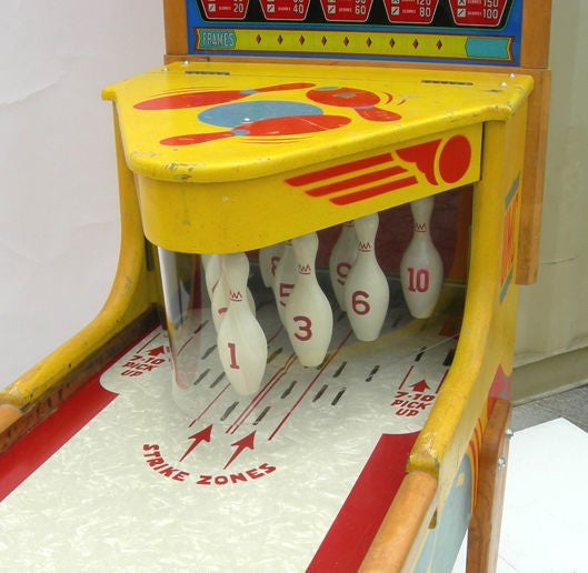 shuffleboard bowling game vintage