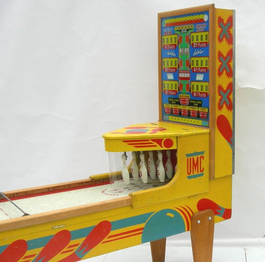 antique bowling game