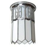Art Deco Ceiling Lamp from Historic Oviatt Building