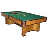 Vintage Brunswick Paramount Pool Table by Donald Deskey