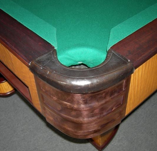 Rosewood Brunswick Paramount Pool Table by Donald Deskey