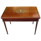 Antique French Louis XVI Game Table