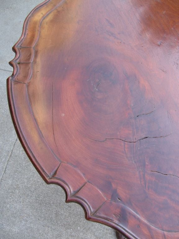 18th Century Pie Crust Tilt-Top Table