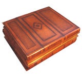 Leather Book Coffee Table