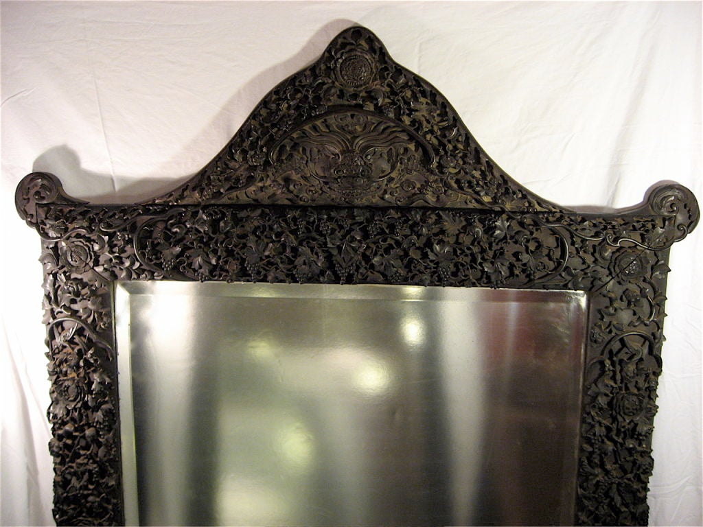 19th century Birman mirror