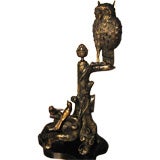 Bronze Qwl Statue