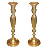 Pair of Brass Candlesticks Pair of Brass Candlesticks