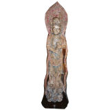 Antique Chinese Carved Wood Figure