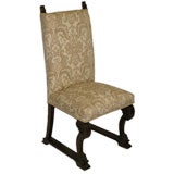 set of 5 Italian dining room chairs