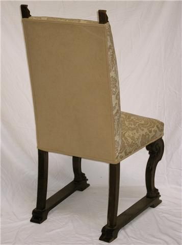 set of 5 Italian dining room chairs