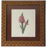 Reproduction French Lithograph Custom Frame