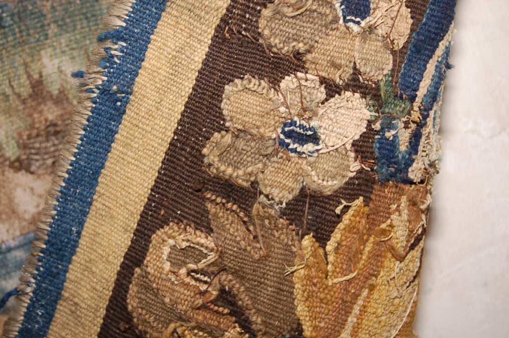 Tapestry, 17th Century Aubusson Fragment 1