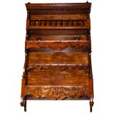 19TH CENTURY FRENCH WALNUT ETAGERE
