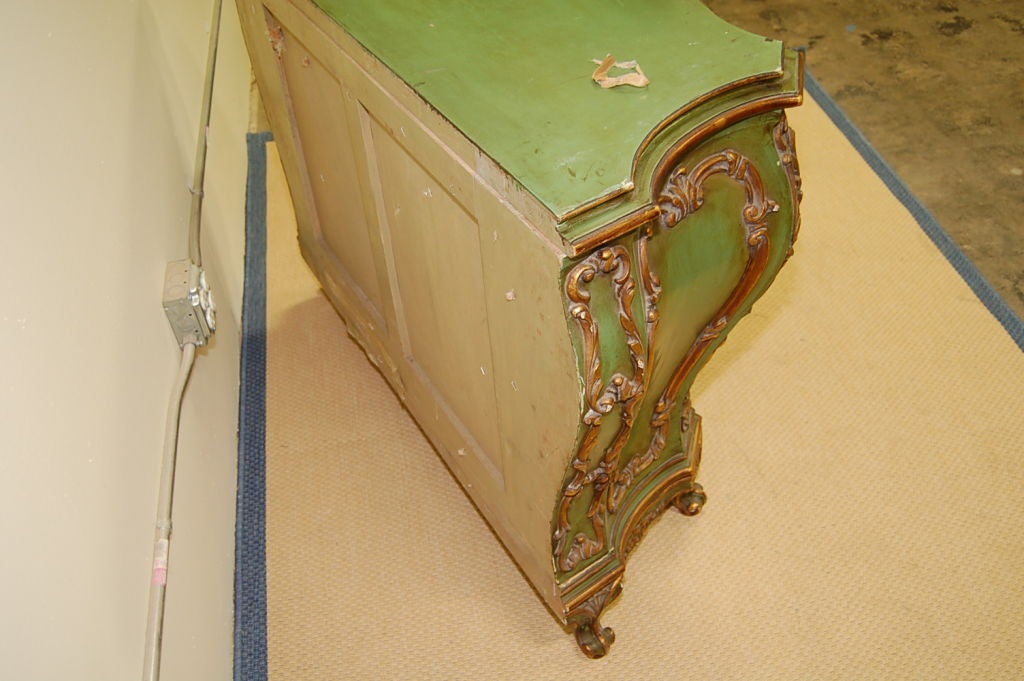 Early to Mid-1900s  Italian Painted Commode 1