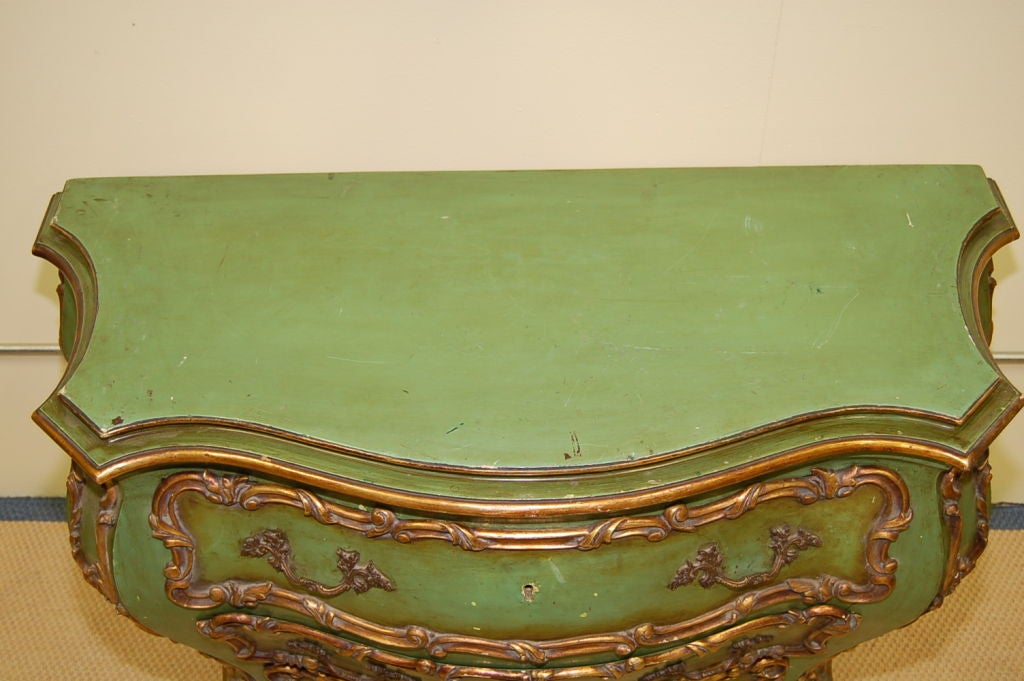 Early to Mid-1900s  Italian Painted Commode 2