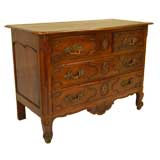 Antique Of the Period Louis XV Walnut Commode - signed F.A. Yom