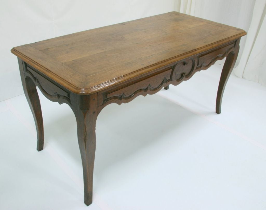 Exceptional 18th C. Louis XV Table ( console, serving table, center table, server, library table)
30''H x 61.5''W x 28.5''D
