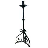 1930
s French  Iron Candlestick