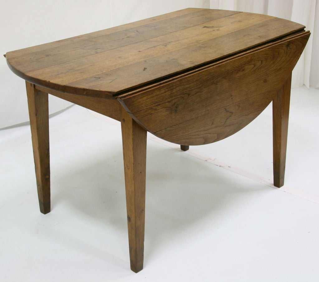 Louis XVI 19th Century French Drop-Leaf Table