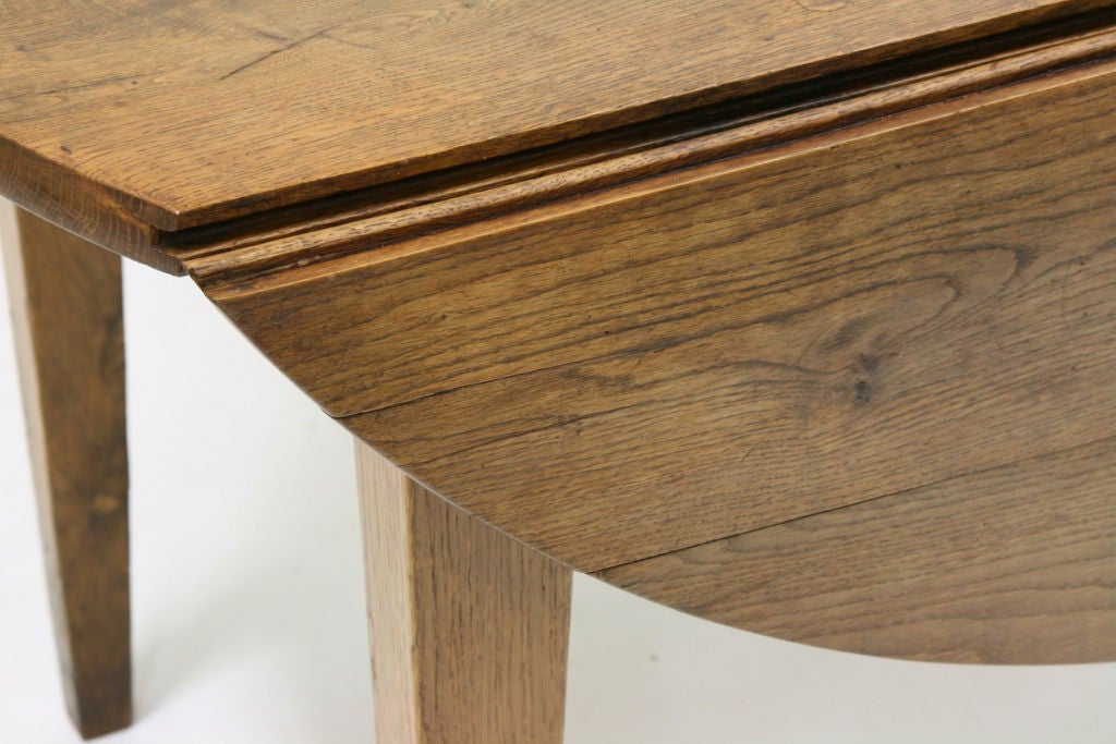 19th Century French Drop-Leaf Table 1