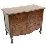 18th Century Small Size French Oak of the Period Louis  XV Commode