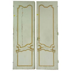 19th Century French Theatrical Chateau Doors