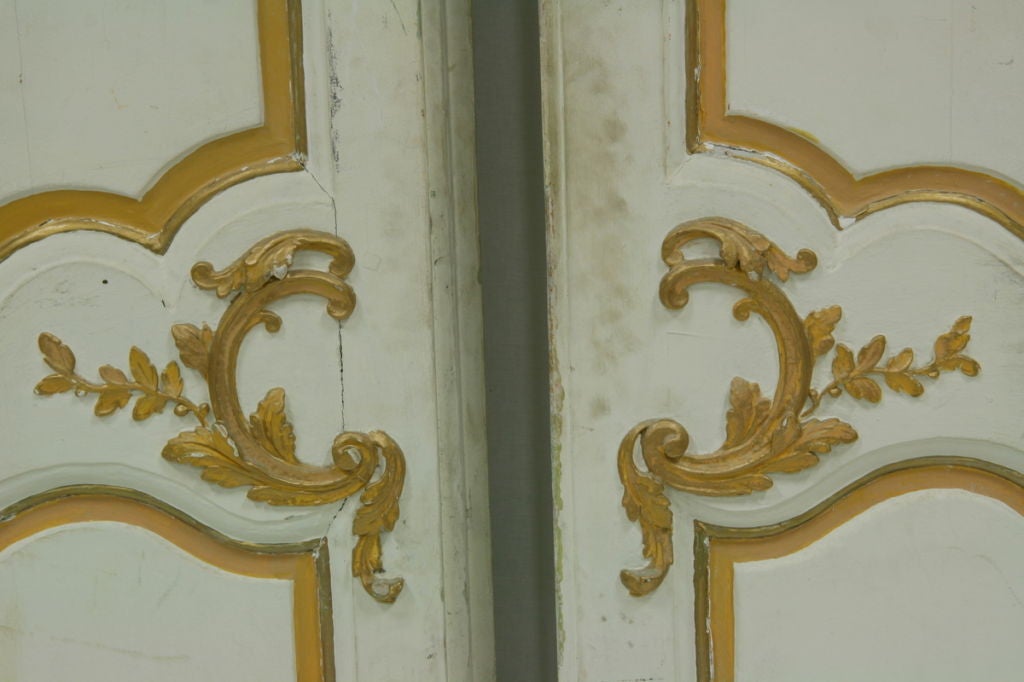 19th Century French Theatrical Chateau Doors 1