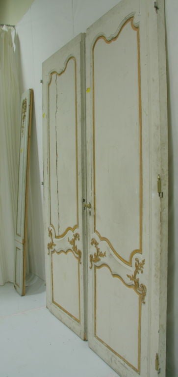 19th Century French Theatrical Chateau Doors 2