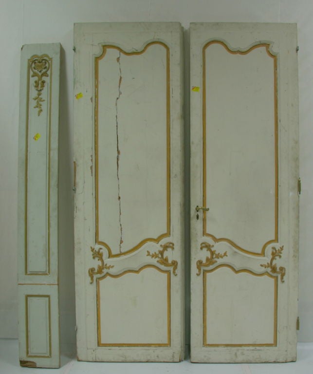 19th Century French Theatrical Chateau Doors 4