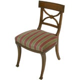 SET OF SIX 1940
S EMPIRE STYLE CHERRY CHAIRS