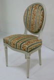Set of 6 1950's Louis XVI Side Chairs