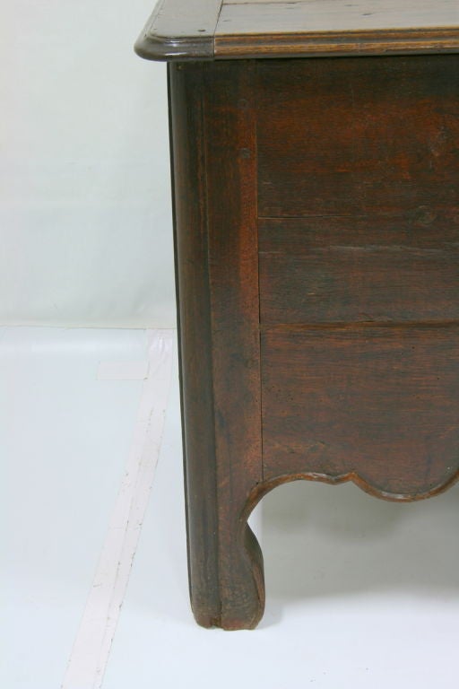 18th Century French of-the-Period Louis XV Walnut Coffer 3