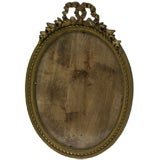19th Century French Oval Frame