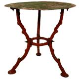 Terrific French Bistro Table