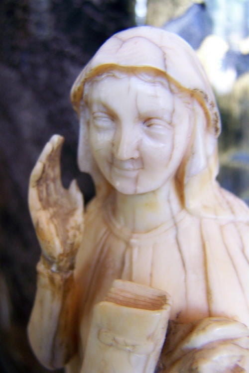 18th Century Carved Ivory Religious Figure at 1stDibs