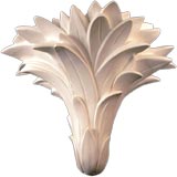 Iconic Serge Roche (attr) Plaster Sconce