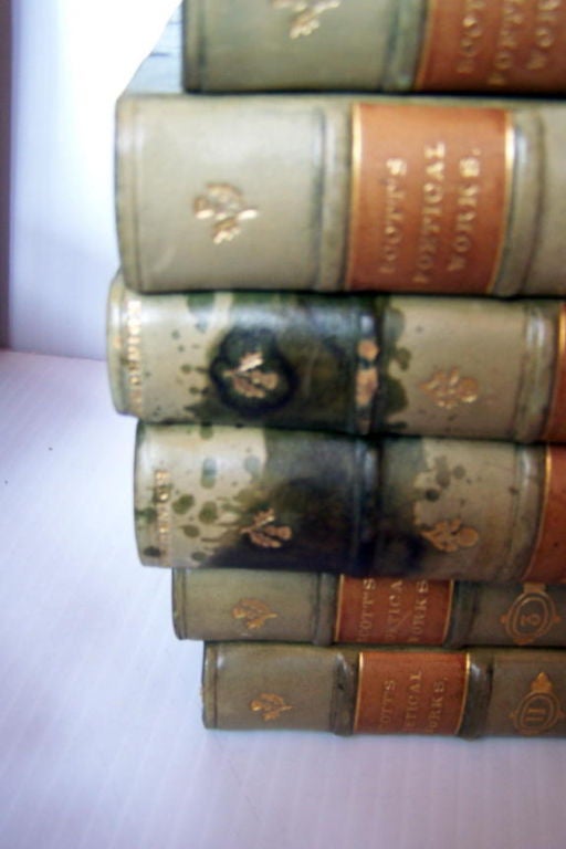 19th Century Antique Leather Books