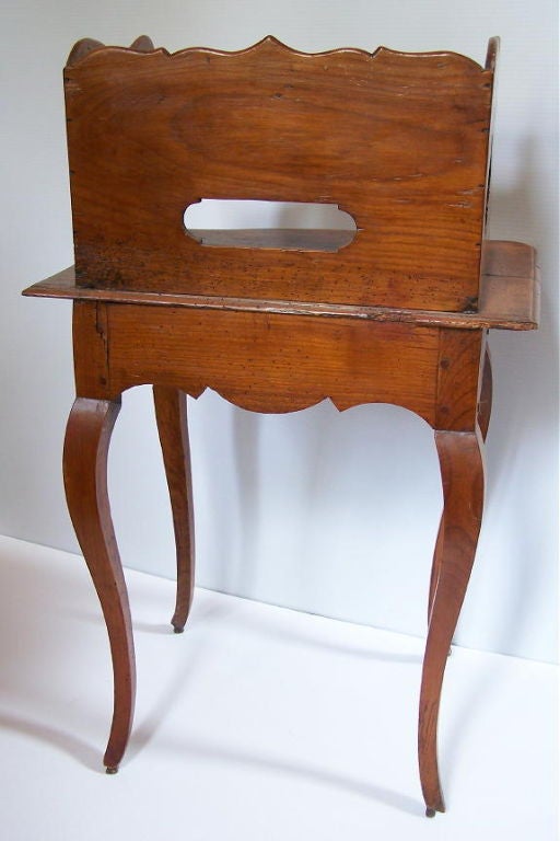 Louis XVI Two Tier Cherrywood Side Table French 18th Century For Sale 2