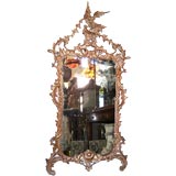 Elborate Carved Wood Italian Mirror