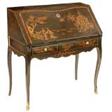 18th Century Rococo Japanned Desk