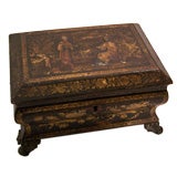 19th Century English Chinoiserie Box