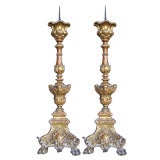 Exceptional Pair of 18th Century Candle Prickets