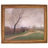 Used English Country Landscape, "Little Waltham Essex"