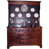 George III English Oak Dresser Buffet 10