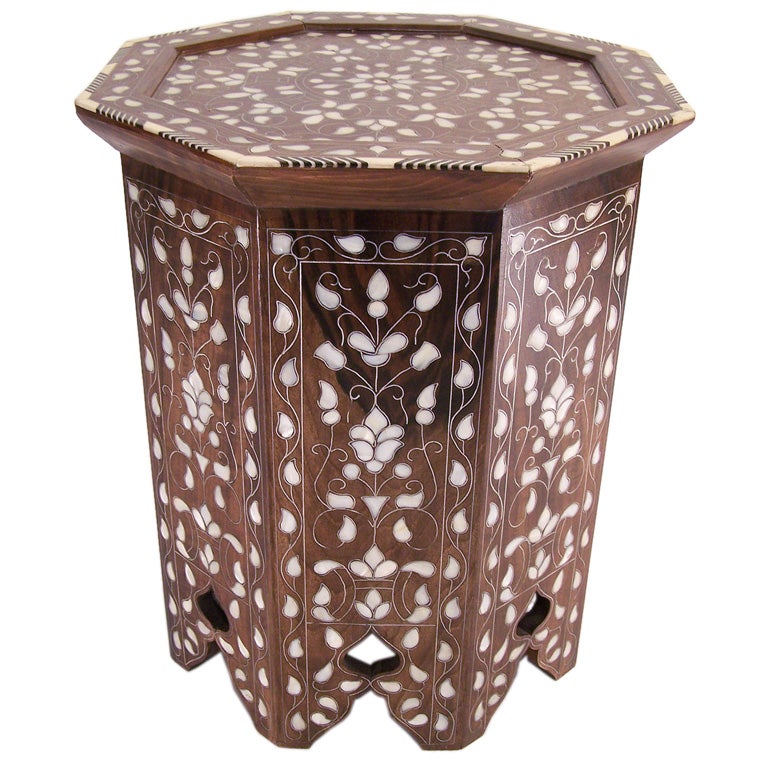 Moroccan Taboret Table