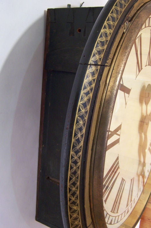 large antique clock