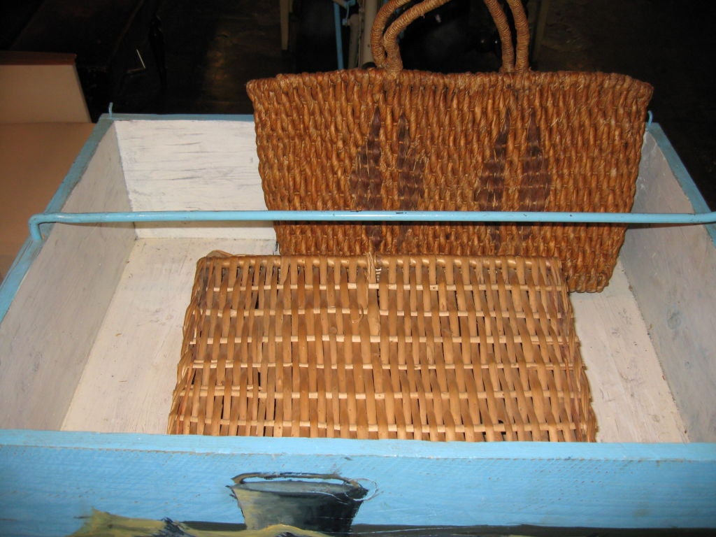 Mid-20th Century Mobile Fish Market on the Bicycle Trarovi Bicicletta For Sale