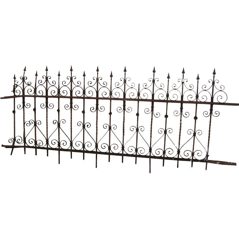 Wrought Iron Fence For Sale
