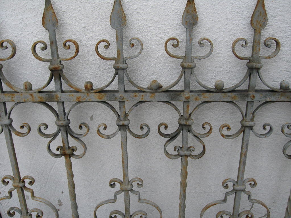 Italian Wrought Iron Fence